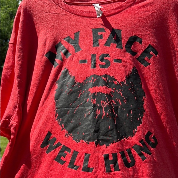 Live and Tell Other - Red Graphic Tee - Short Sleeve
